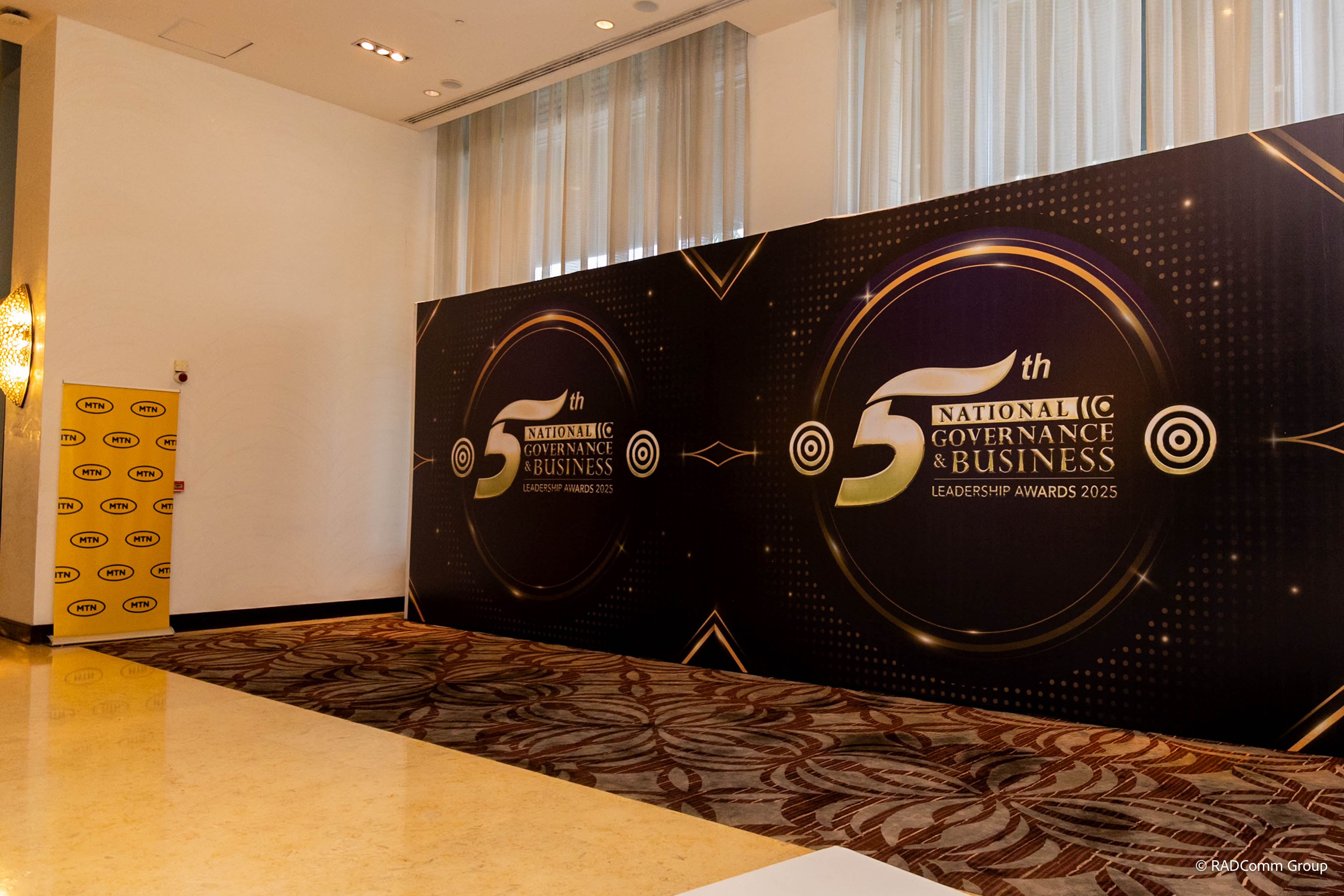 5th NGBLA — Event backdrop and branding